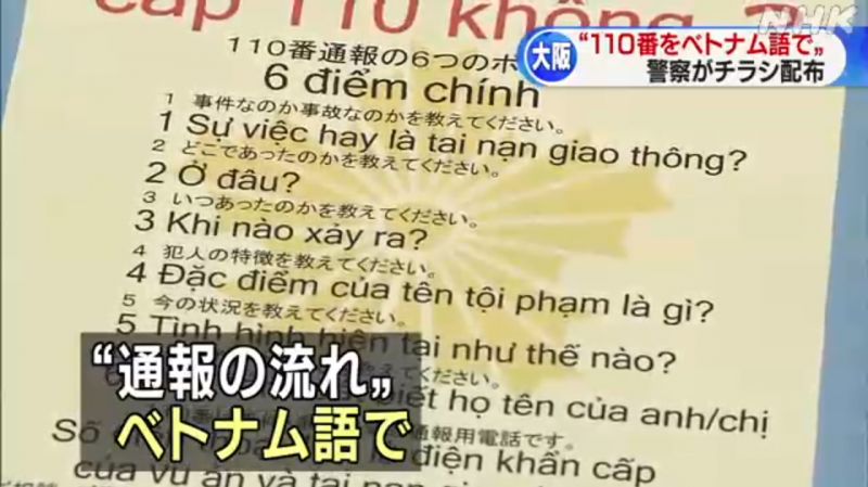 Tờ rơi tiếng Việt